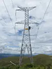 Una torre de transmisi&oacute;n de energ&iacute;a el&eacute;ctrica en Bolivia. Foto: ENDE.