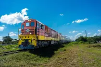 El transporte ferroviario de combustibles. / Foto: YPFB