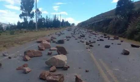 Foto referencial: Bloqueos
