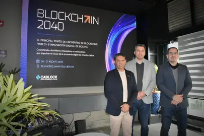 Presentaci&oacute;n del foro internacional "Blockchain 2040" (Foto:Economy)