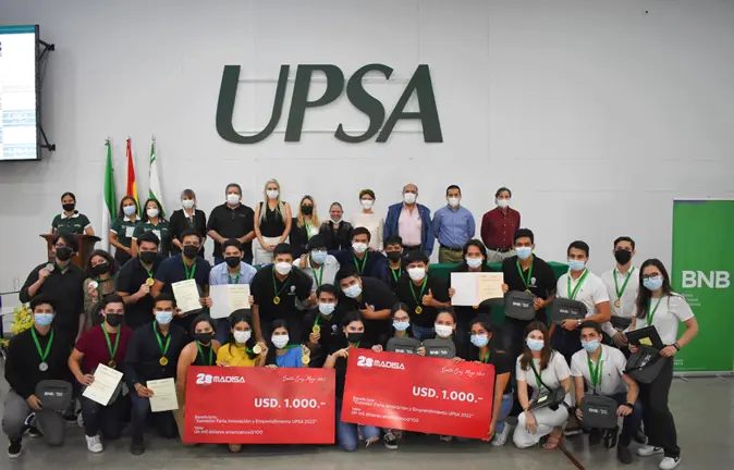 Los ganadores de la Feria de Innovaci&oacute;n y Emprendimiento UPSA