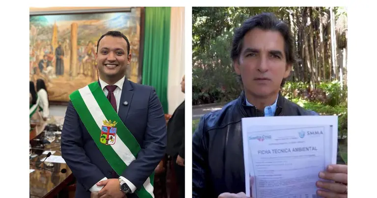 Concejal Jos&eacute; Hugo Antelo, Manuel Saavedra Alcalde de Santa Cruz