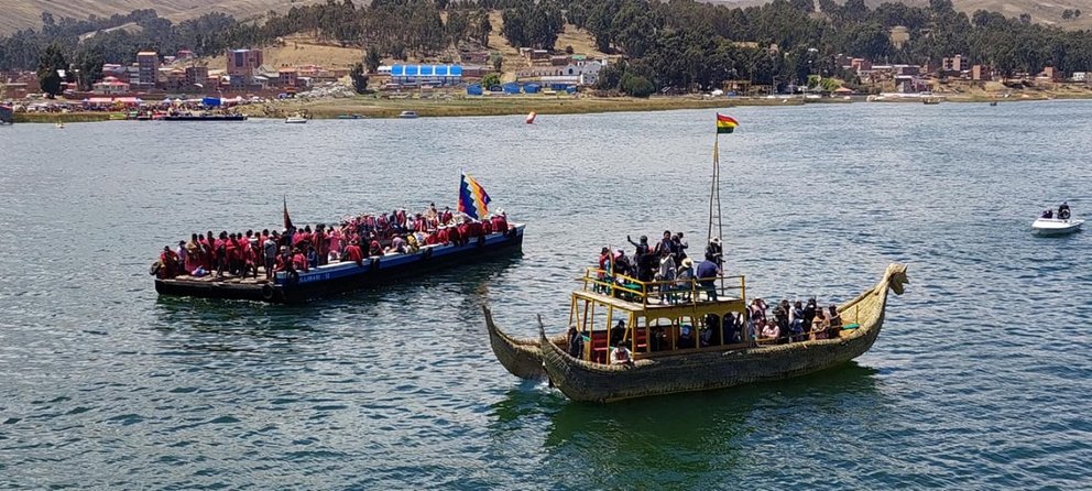 El Lago Titicaca en La Paz es uno de los destinos turísticos más buscados. FOTO: MDPyEP