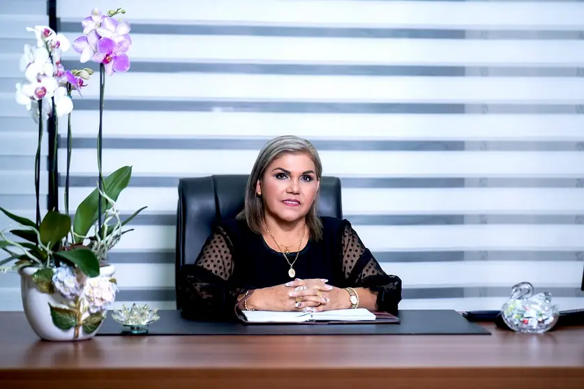 Rosario Vargas  de Galvis, Directora de Av&iacute;cola Virgen de Guadalupe (AVIGUA)