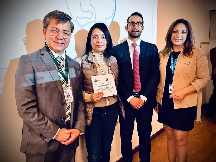 Banco Uni&oacute;n es reconocida como empresa que promueve el bienestar y salud mental en el lugar de trabajo