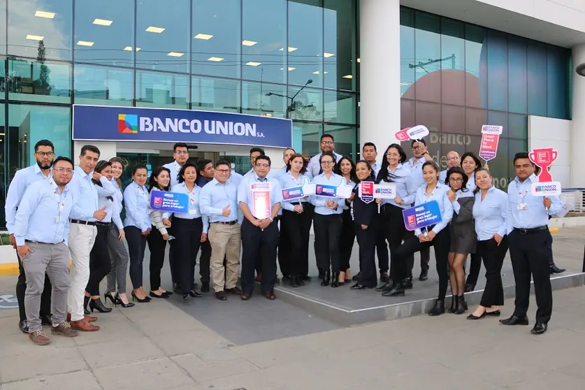 Banco Uni&oacute;n S.A. recibi&oacute; una notificaci&oacute;n por parte de la empresa &ldquo;Great Pleace To Work&rdquo; con el anuncio de haber logrado una certificaci&oacute;n que la sit&uacute;a entre las empresas m&aacute;s reconocidas como un gran lugar para trabajar
