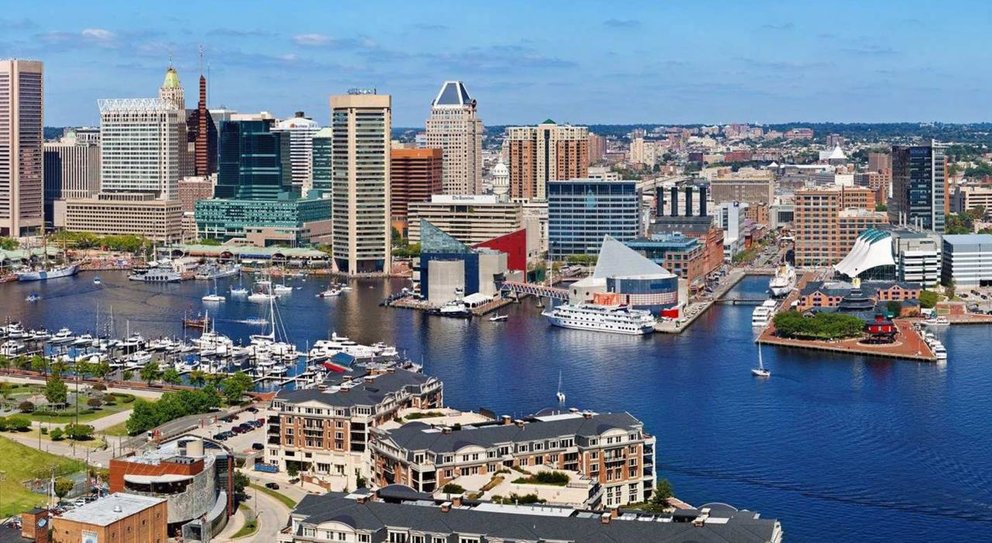 Baltimore - Ciudad costera en Estados Unidos