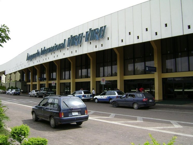 El Aeropuerto Internacional Viru Viru en Santa Cruz. Foto, RRSS