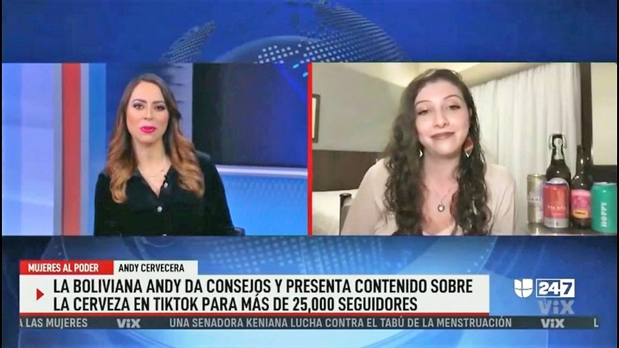 Entrevista Andrea Aneiva - Univision2 