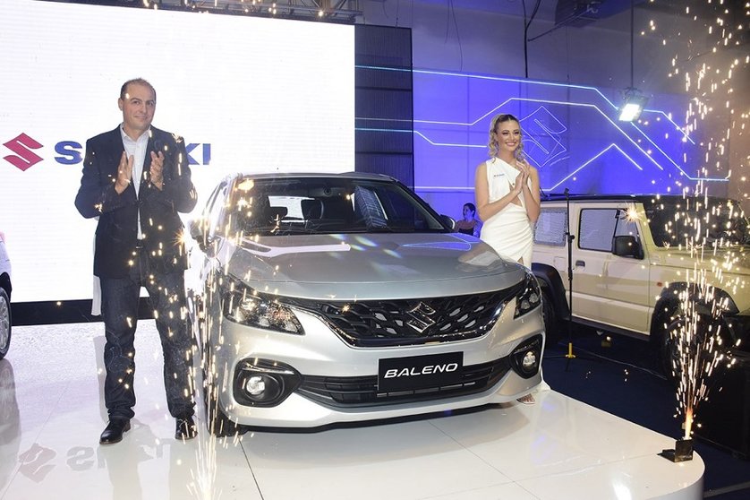 Presentación del nuevo Suzuki Baleno en el marco de la Expoauto 2023