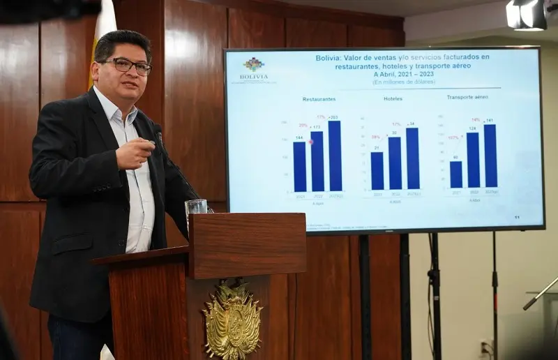 Ministro de Econom&iacute;a, Marcelo Montenegro
