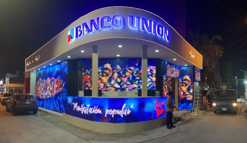 Stand Banco Unión - Expocruz 2023