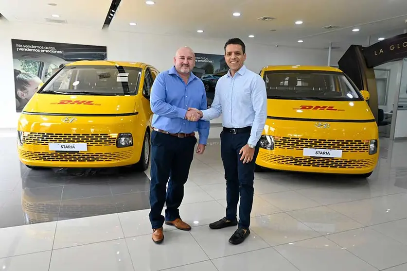 Los nuevos furgones Hyundai Staria ser&aacute;n un pilar fundamental para reforzar las operaciones de DHL en el pa&iacute;s.