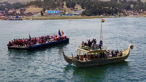 El Lago Titicaca en La Paz es uno de los destinos tur&iacute;sticos m&aacute;s buscados. FOTO: MDPyEP