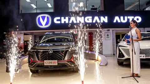 Feicobol, presentaci&oacute;n CS35 Changan