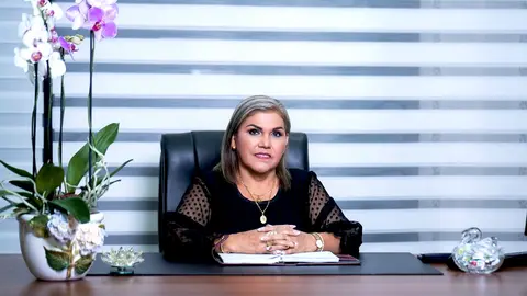 Rosario Vargas  de Galvis, Directora de Av&iacute;cola Virgen de Guadalupe (AVIGUA)