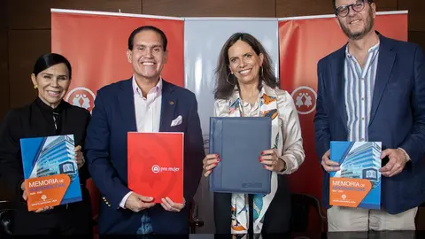 Convenio firmado, Nacional Vida y Pro Mujer