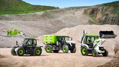 Un repostador de hidr&oacute;geno m&oacute;vil se une a la JCB Loadall y la retroexcavadora propulsadas por hidr&oacute;geno