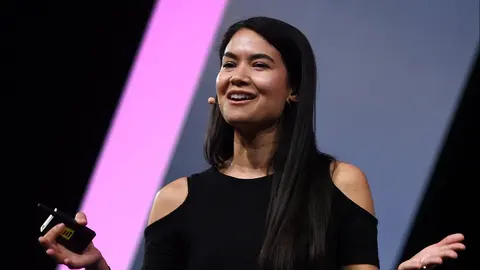 Melanie Perkins, creadora de la aplicaci&oacute;n de dise&ntilde;o gr&aacute;fico Canva