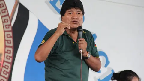 Evo Morales acus&oacute; este viernes de &ldquo;negligente&rdquo; a los ministros que conforman el gabinete pol&iacute;tico del presidente Luis Arce, por prolongar de manera &ldquo;irresponsable&rdquo; el conflicto del paro c&iacute;vico en Santa Cruz