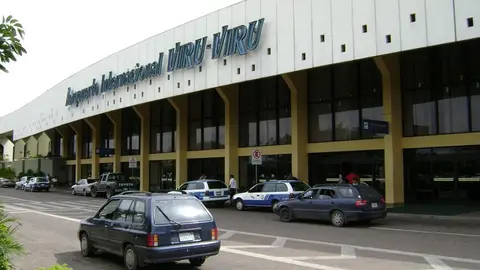 El Aeropuerto Internacional Viru Viru en Santa Cruz. Foto, RRSS