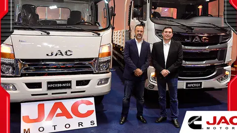l&iacute;nea de camiones JAC con Motorizaci&oacute;n Cummins