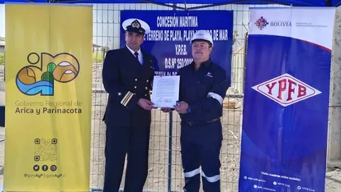 Autoridades de Chile y Bolivia