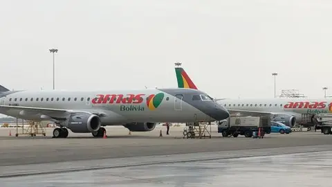 Flota a&eacute;rea de Amaszonas