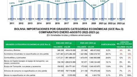 ibce tabla