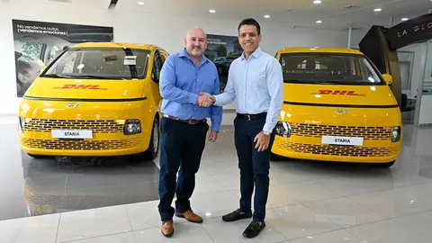Los nuevos furgones Hyundai Staria ser&aacute;n un pilar fundamental para reforzar las operaciones de DHL en el pa&iacute;s.