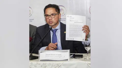 Presidente de la C&aacute;mara Nacional de Industrias, Gonzalo Morales. Foto: CNI.