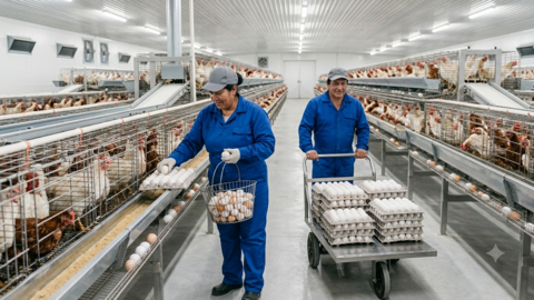 Foto referencial de productores av&iacute;colas