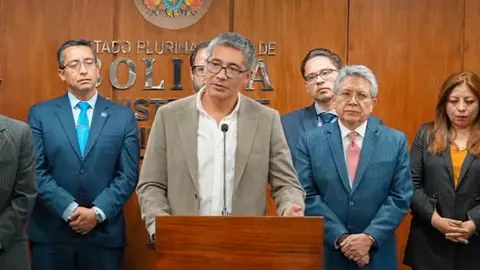 El ministro de Econom&iacute;a, Jos&eacute; Gabriel Espinoza. Foto: MDPRyA