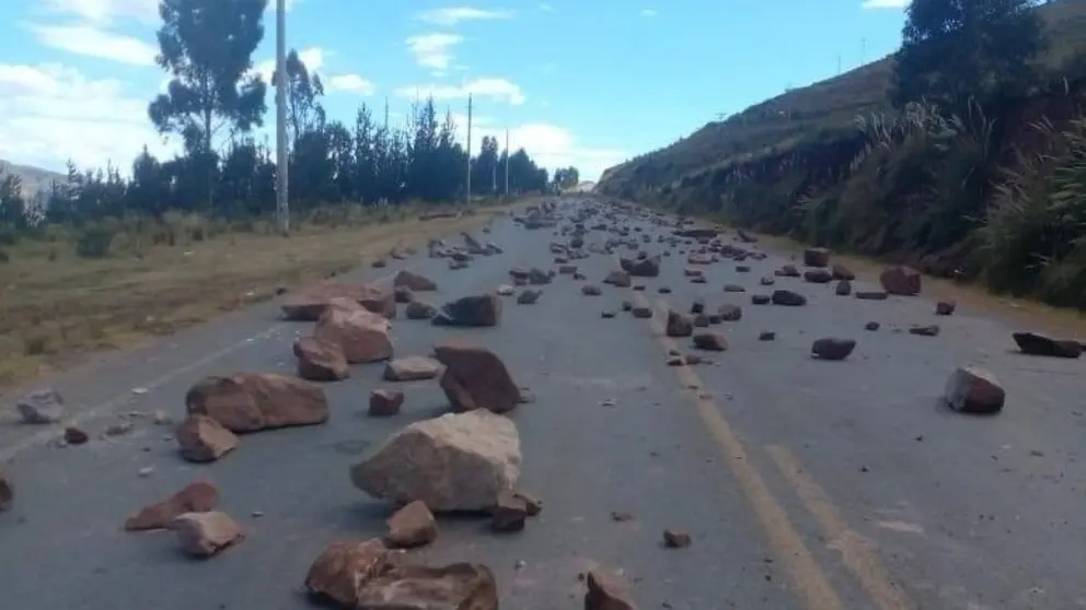 Foto referencial: Bloqueos