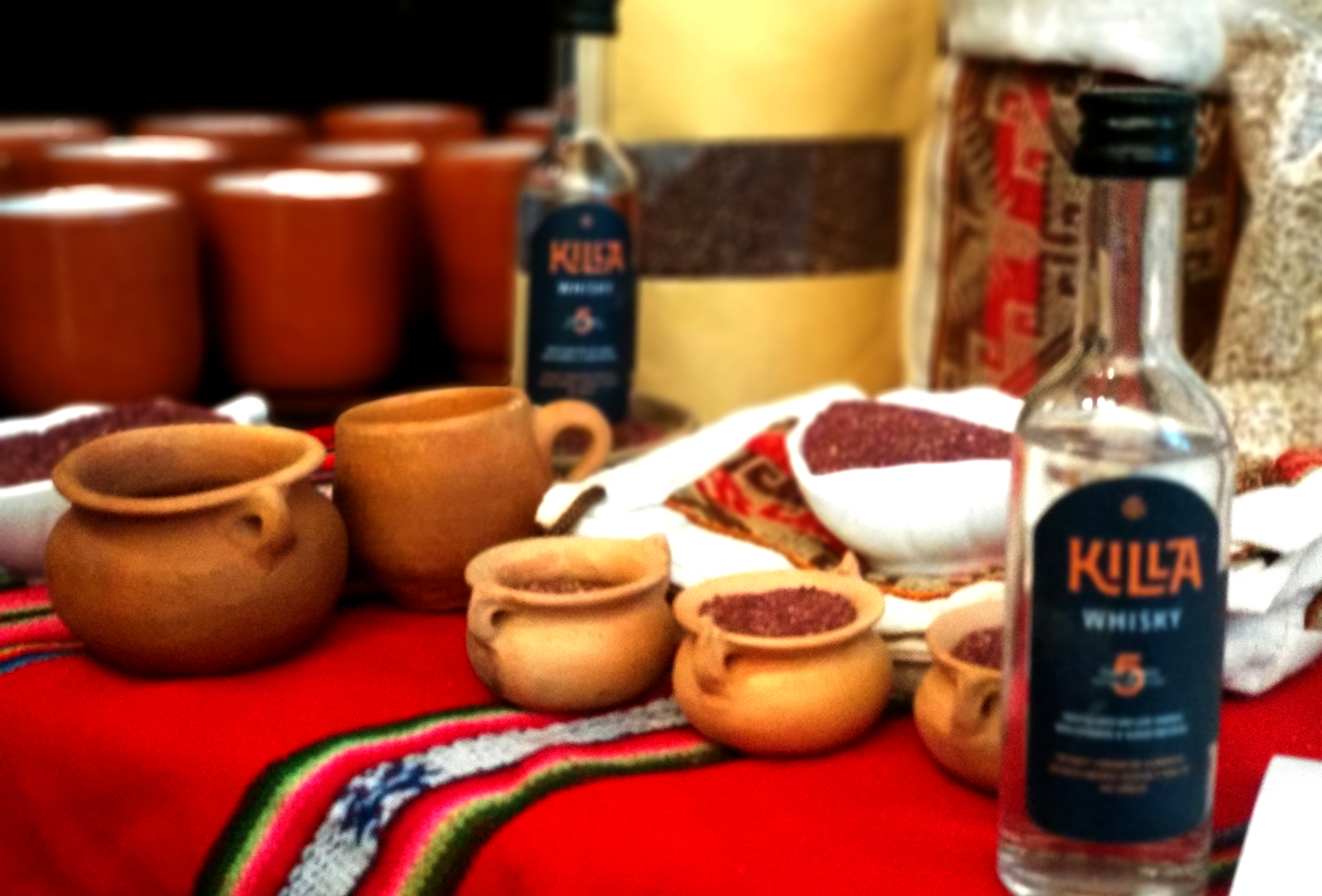 El whisky elaborado con granos de cañahua es una sensación