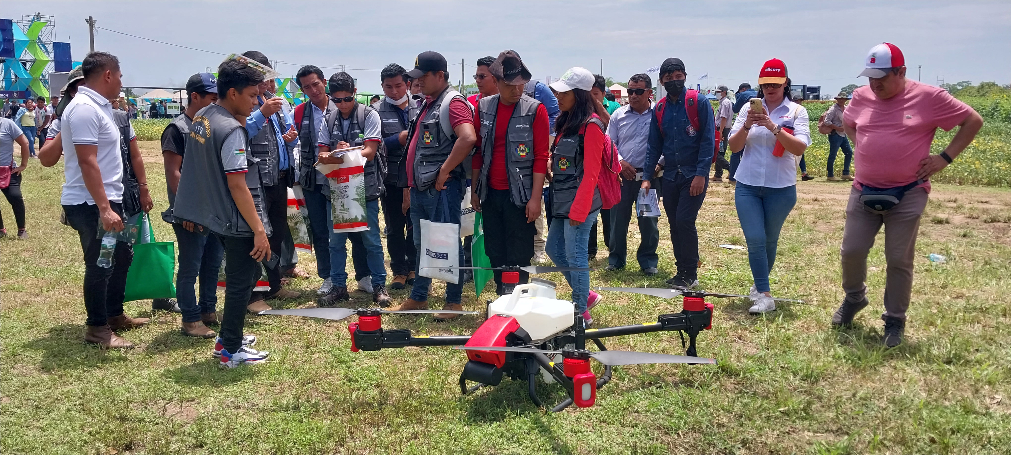 dron agrícola 