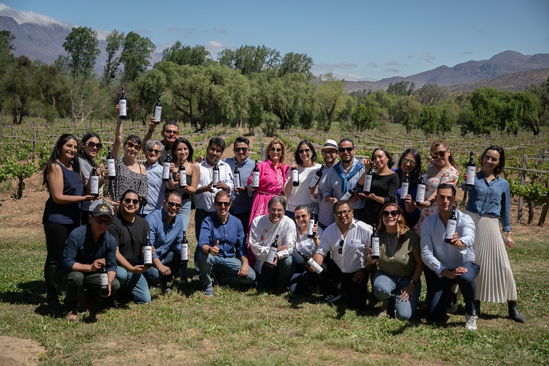Ejecutivos de Viñedos La Concepción y Periodistas de todo el país