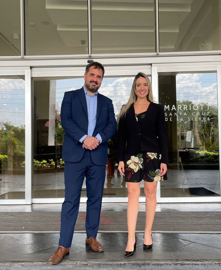 Principales ejecutivos del Hotel Marriot en Santa Cruz
