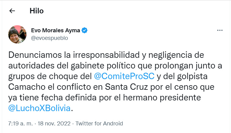 Twitter_Evo Morales
