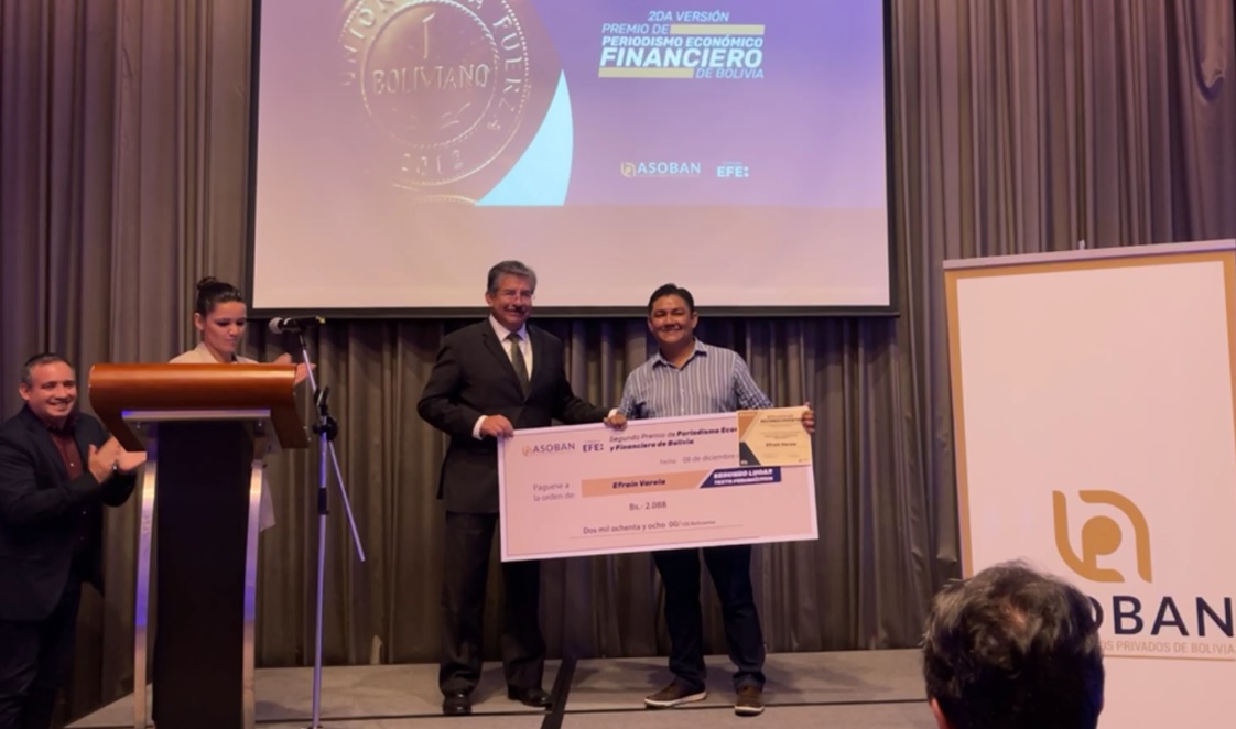 entrega de premio