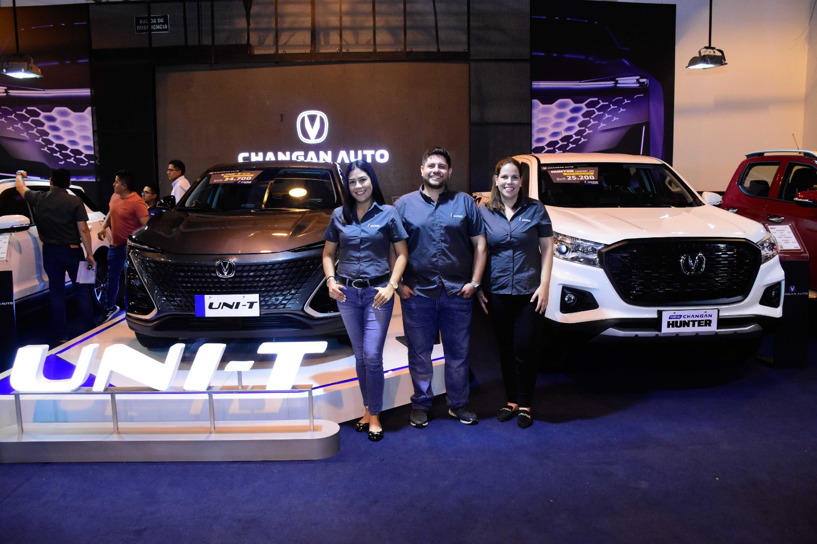 La gama completa de la firma asiática se exhibió en Expoauto 2023