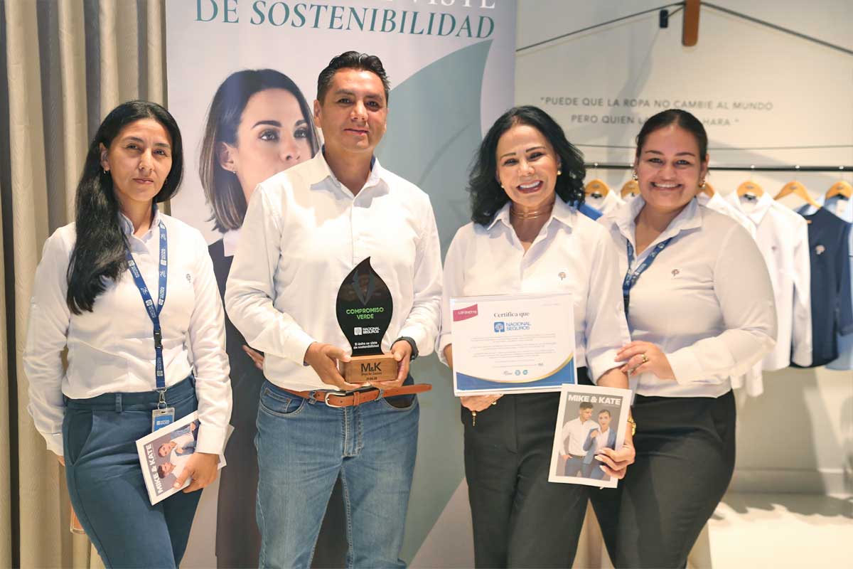 La empresa recibió el reconocimiento y la certificación de Éxito Verde.