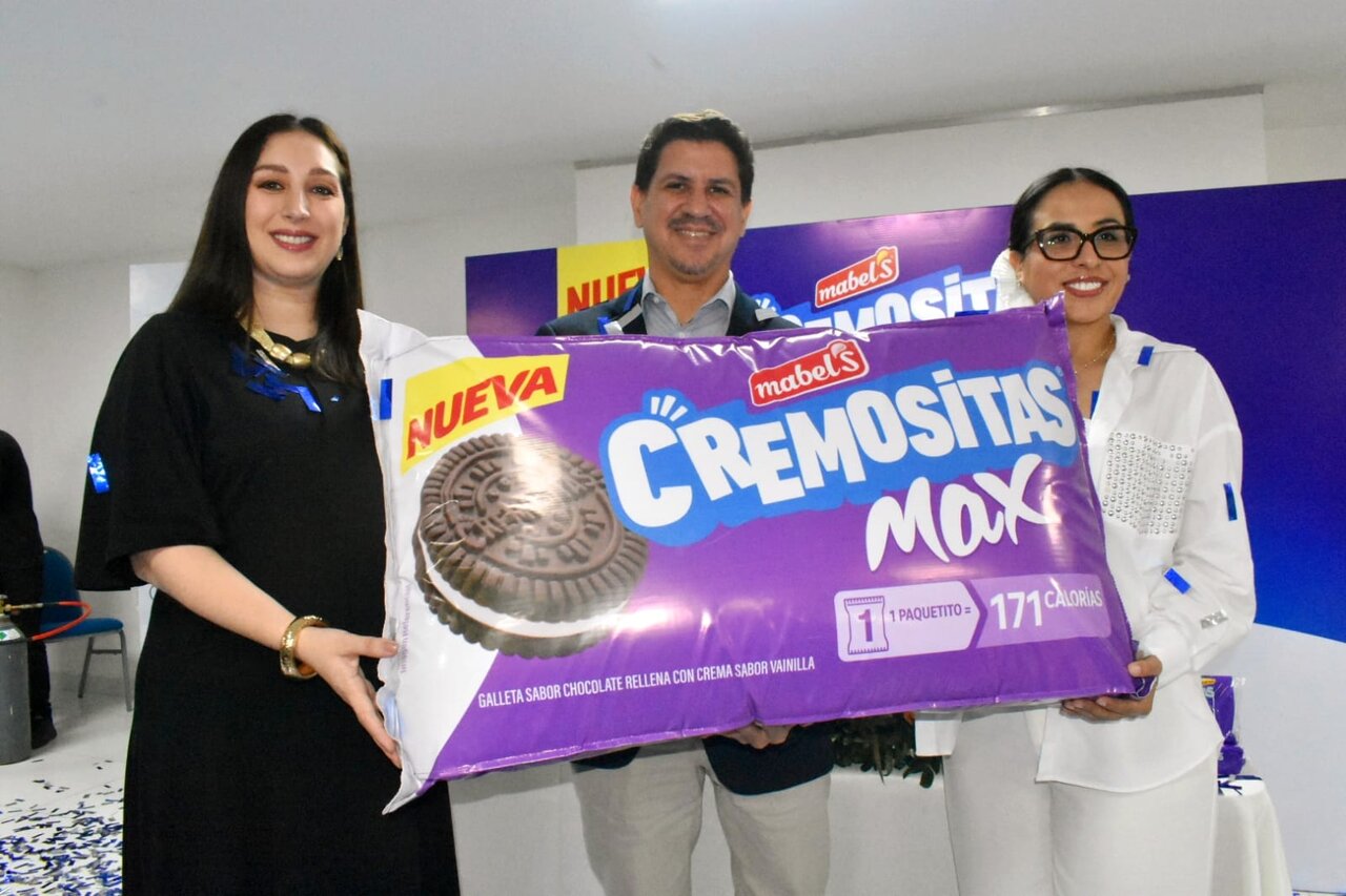 Carla Webber, Marketing Group Manager Nestlé Bolivia, Jorge Peña, Country Manager Nestlé Bolivia y  Cristina Lemuz, Consumer Manager Cremositas (Foto: Economy)